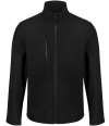 RG681 TRA749 Regatta 4TEX Stretch Three Layer Soft Shell Bodywarmer Black/Black colour image